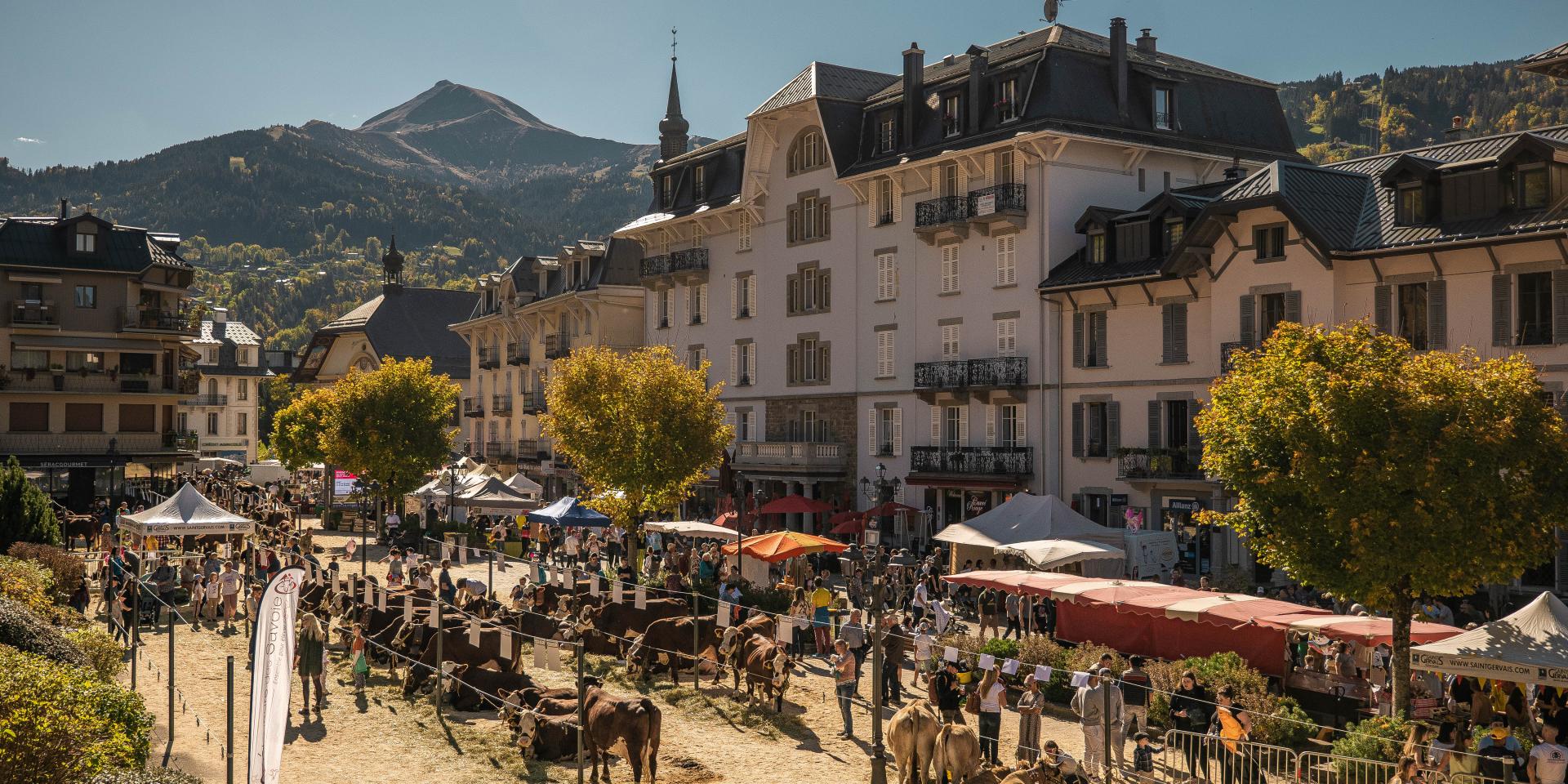 La foire agricole de Saint Gervais