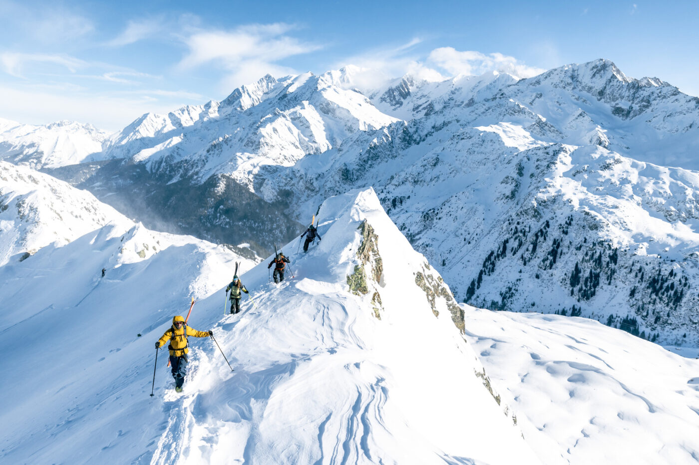 Freerando Les Contamines Montjoie Photo Soren Rickards Les Contamines Tourisme