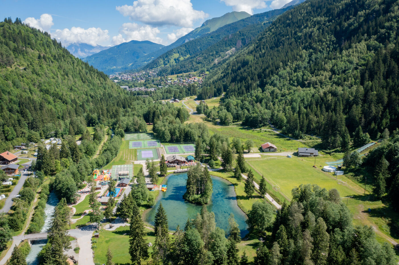 Parc de loisirs du Pontet 2 Les Contamines Tourisme